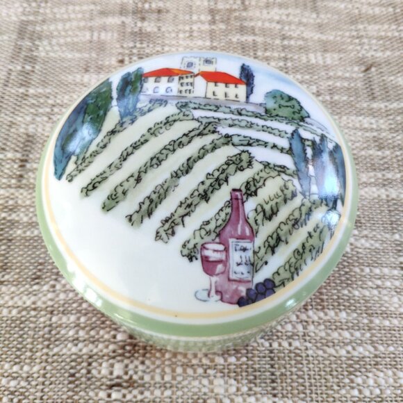 Bia Brie Camembert Baker Set of 5, VTG Cordon Bleu Porcelain Cheese Dish Set 5" - Picture 2 of 12